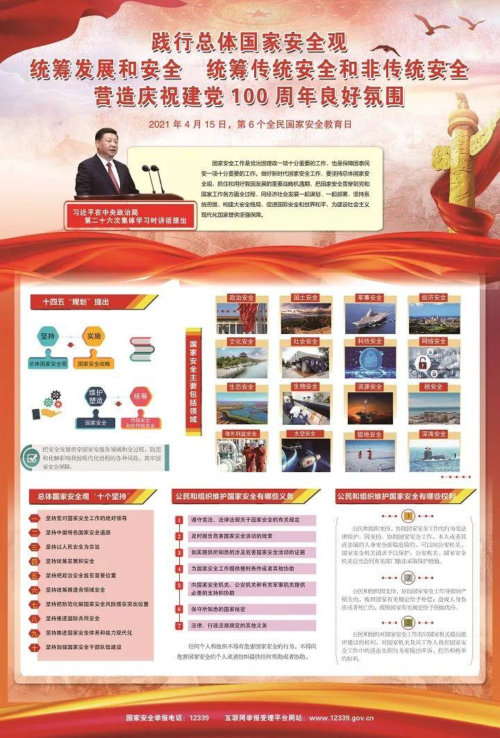 【国家安全】2021年全民国家安全教育日即将到来，这些知识要知道！